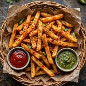 masala fries
